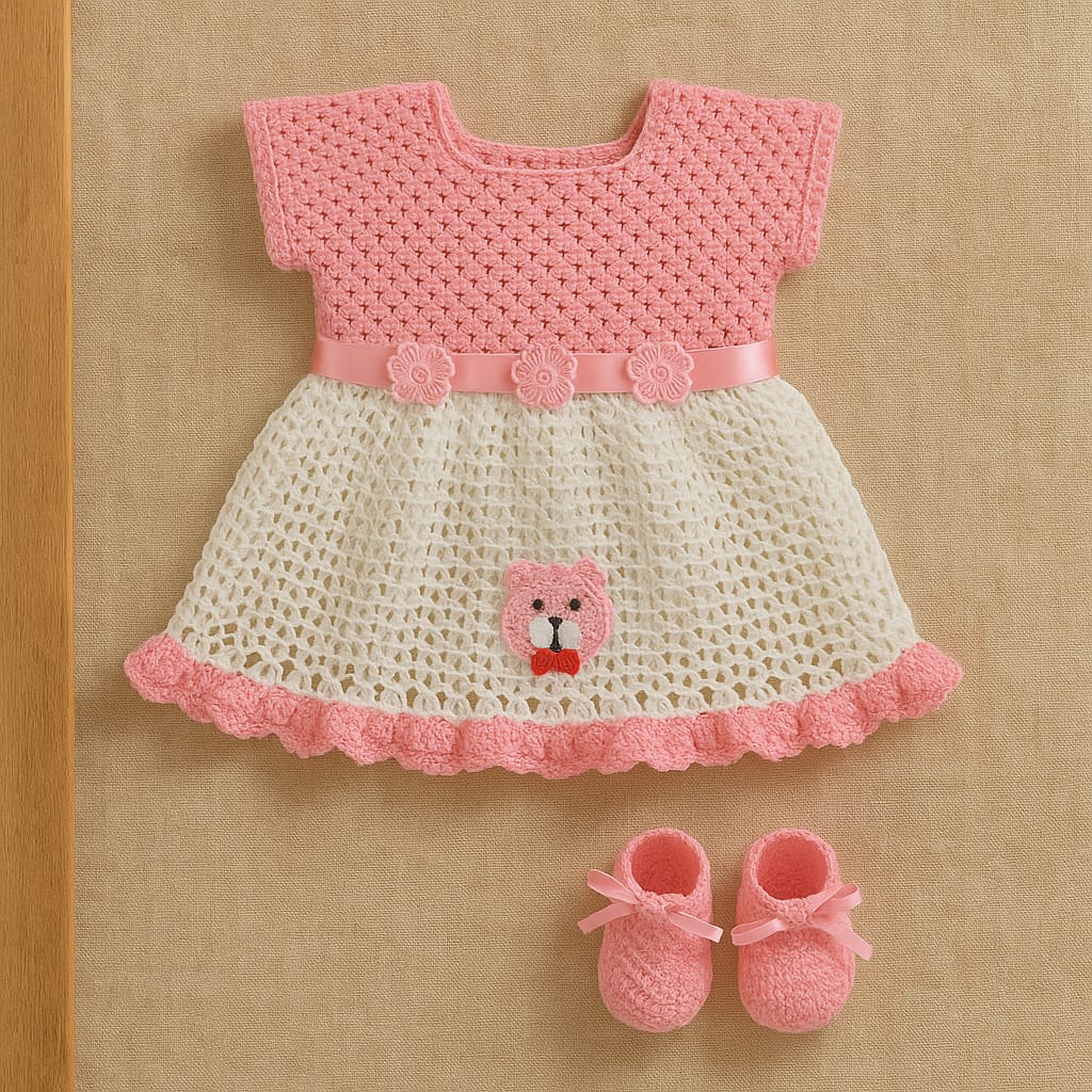 Set Princesa Bebé (Vestido + Zapaticos)